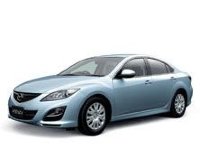 Резиновые автоковрики Mazda 6 II (GH) (Мазда 6 GH) (2007-2012)