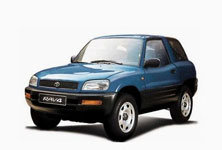 Полиуретановые автоковрики Toyota RAV 4 I (XA10) (1994-2000)