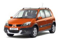 Резиновые автоковрики Renault Scenic II (Рено Сценик 2) (2003-2010)