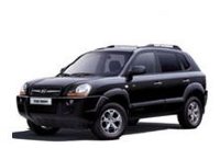 Резиновые автоковрики Hyundai Tucson I (Хендай Туксон 1) (2004-2010)  