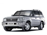 Резиновые автоковрики Toyota Land Cruiser 100 (1997-2007)