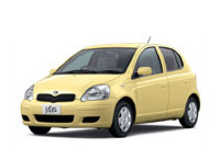 Резиновые автоковрики Toyota Vitz I (P10) (1998-2005)