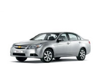 Резиновые автоковрики Chevrolet Epica I (Шевроле Эпика 1) (2006-2012)