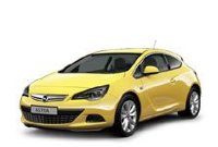 Резиновые автоковрики Opel Astra J GTS (Опель Астра Джей ГТС) (2011-…)