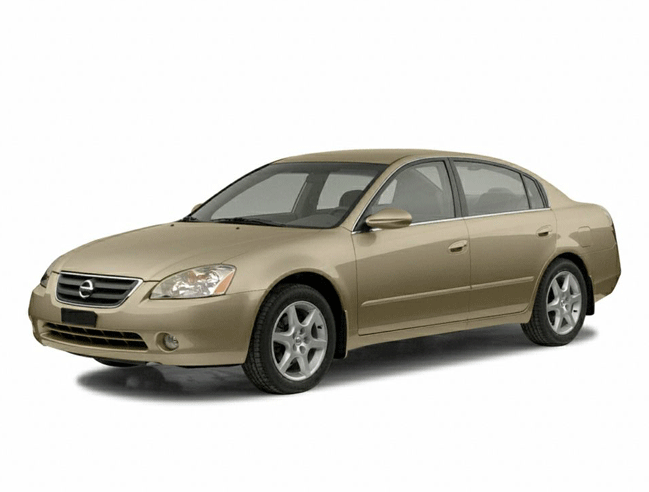 Резиновые автоковрики Nissan Altima III (Ниссан Альтима 3) (2002-2006)