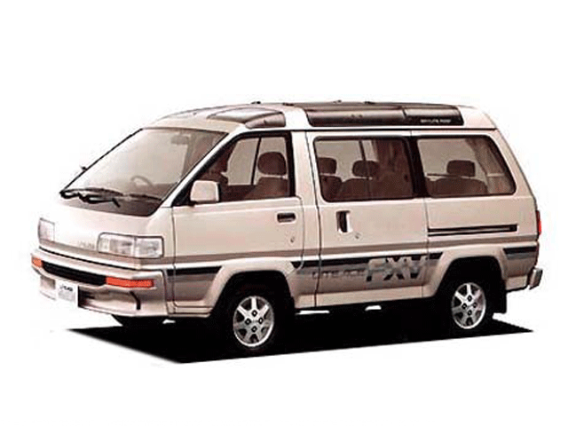 Полиуретановые автоковрики Toyota LiteAce IV (1992-1996)