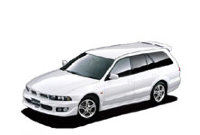 Резиновые автоковрики Mitsubishi Legnum (Митсубиси Легнум) (1996-2002)