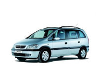 Полиуретановые автоковрики Opel Zafira A (Опель Зафира А) (1999-2005)